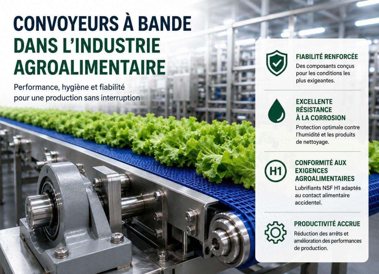 Comment réduire les arrêts de convoyeurs et améliorer la productivité